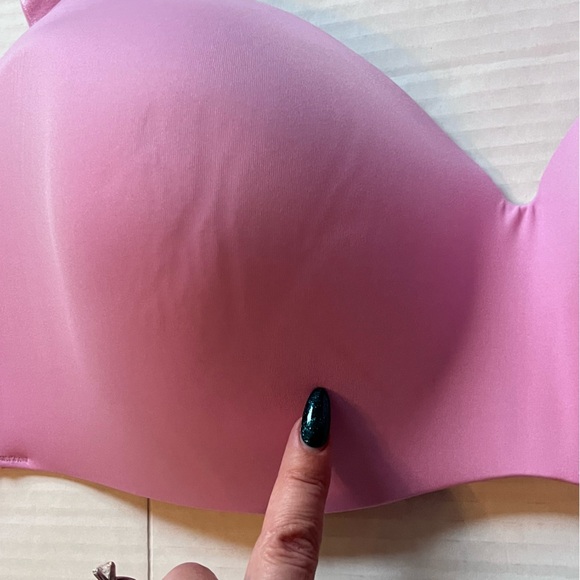 Knix WingWoman Contour Bra Pink Comfort Wireless Womens Size 42E - Picture 6 of 6